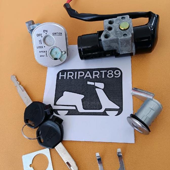 Promo Kunci Kontak Assy Keyset Key Set Supra X125 Karbu-Supra X 125 R PGM FI-Supra X 125 D PGM FI-Su