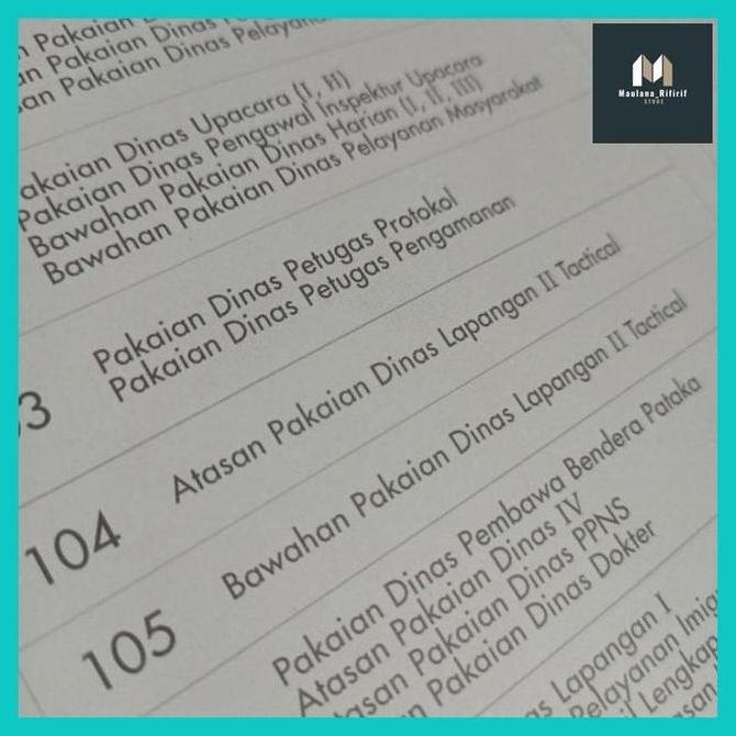 Maula** Kain Allwork Seragam Pdl Tactical Kemenkumham