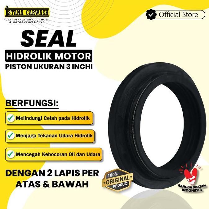 Seal Hidrolik Motor Dengan spring IKAME