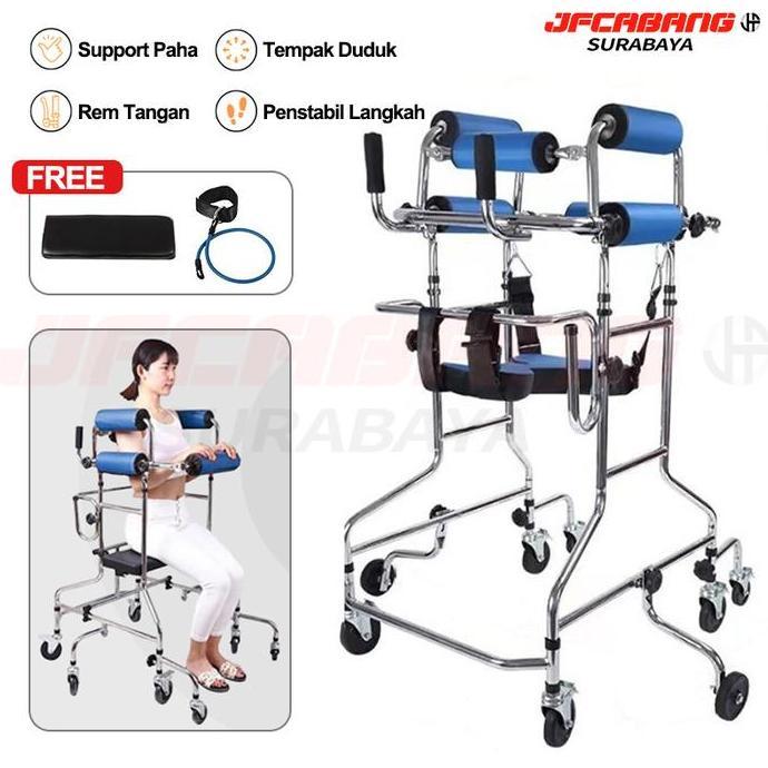 Rollator walker//ketinggian yang dapat disesuaikan/Tidak mudah terguling/alat bantu jalan /Walker An