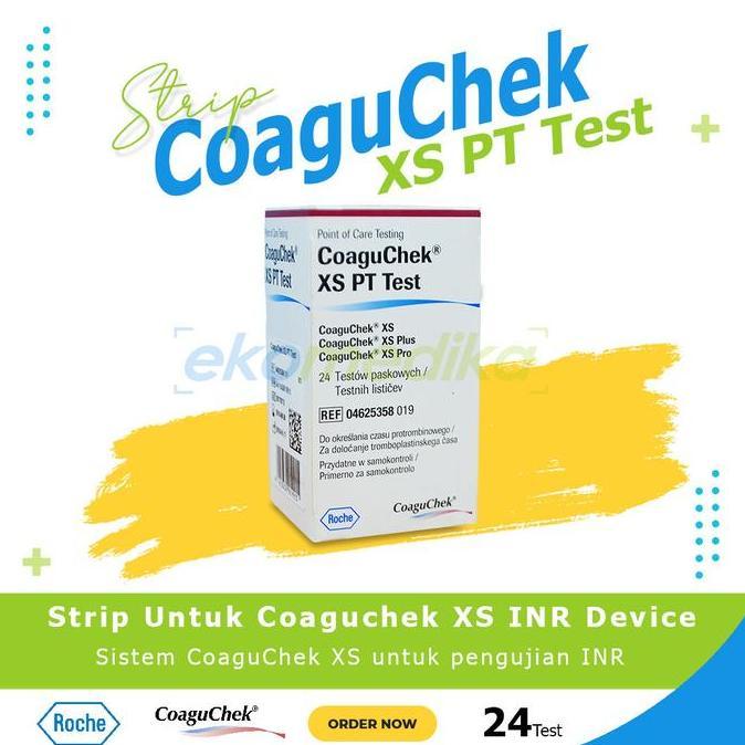 ROCHE CoaguCheck XS Strip isi 24 - Strip Coaguchek XS