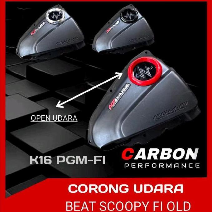 Corong Udara Tutup Filter Beat Fi Old K16 Corong Plat / Tutup Filter Corong Udara Beat Scoopy Pgm-Fi