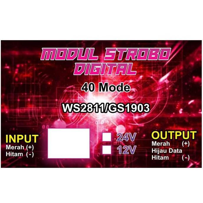 YOUWESTLA MODUL STROBO 51 MODE TRUK BUS 12/24V - PRODUK BARU