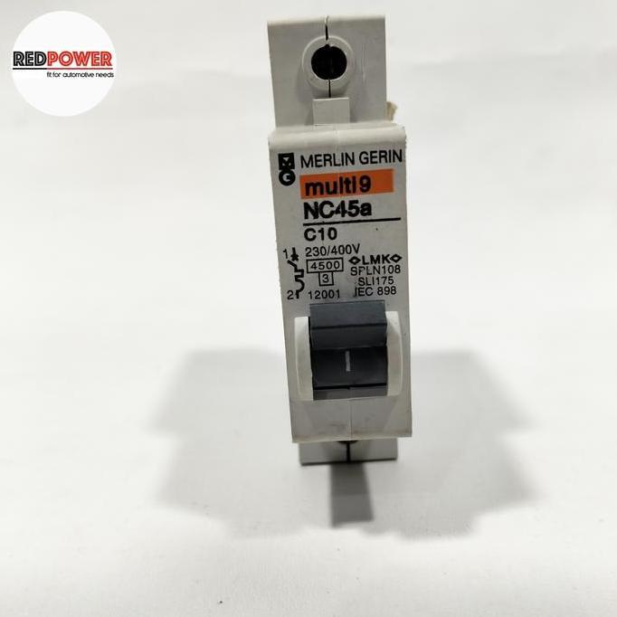 GHUNZING MCB merlin gerin nc45a C10 10 amper ncb