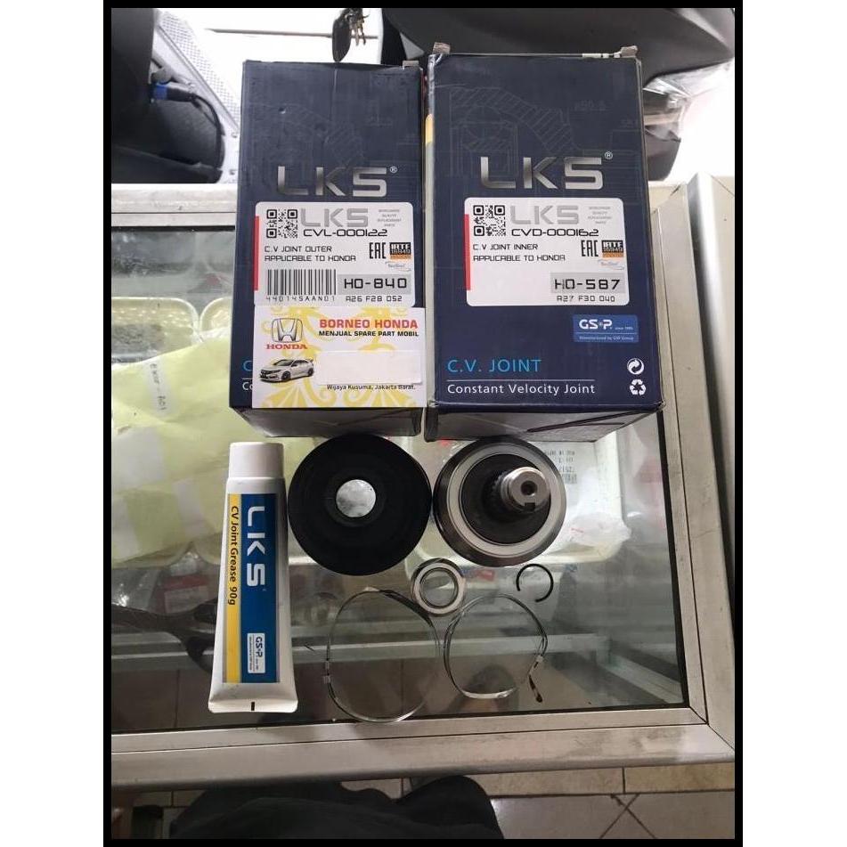 TERBARU CV JOINT AS RODA LUAR DALAM DRIVESHAFT MATIC MANUAL MOBIL JAZZ GE8 S RS CITY GM2 2008 2009 2