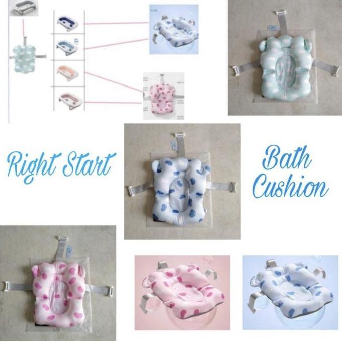 URCHILEST Right Start Bath Cushion Bantalan penyangga anak