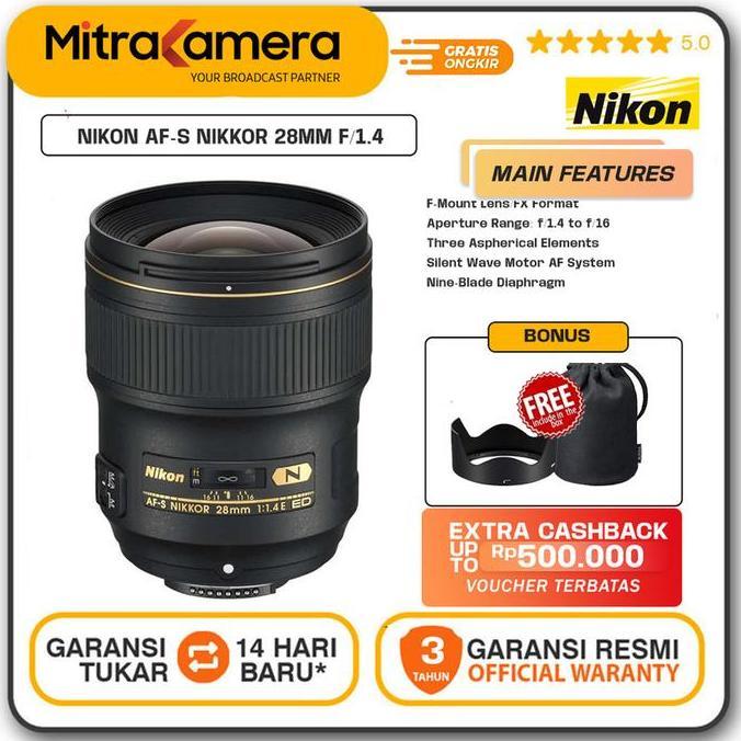 CIAAGUI Nikon AF-S Nikkor 28mm F/1.4