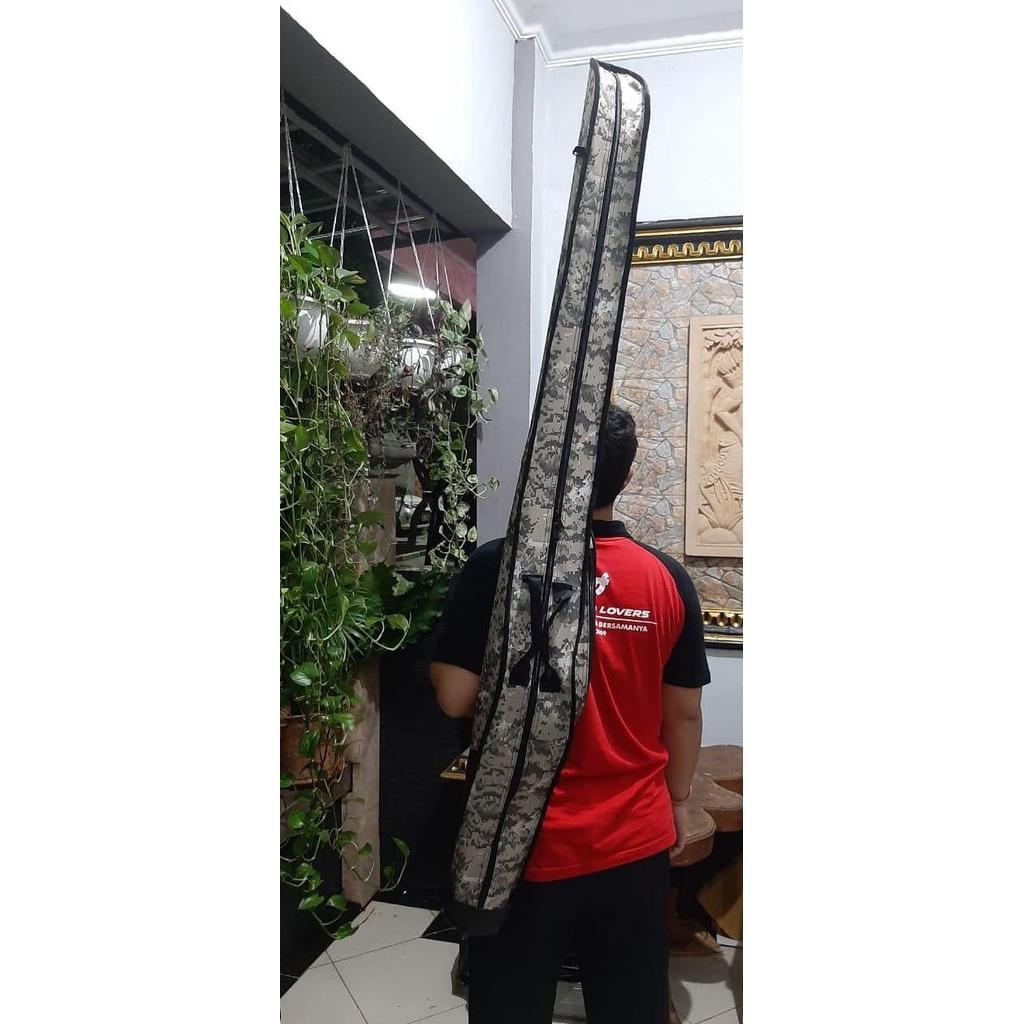 Tas Joran tas pancing Hard Case 180cm Double Sol
