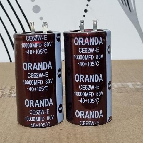 KAPASITOR ELCO AUDIO 10,000/80V BODY GEMUK / 10.000/80V BESAR CAPACITOR CAPASITOR ELKO 10.000 MIKRO 