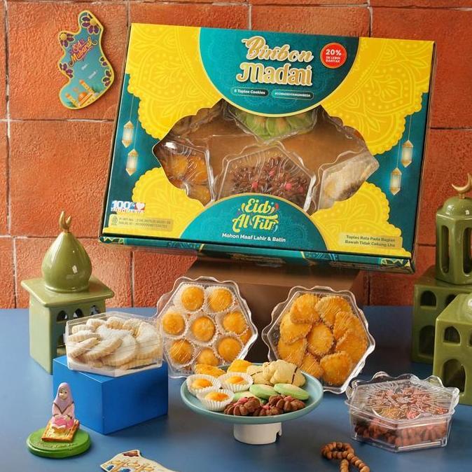 Binbon Madani Isi 6 Toples Cookies Toples Rata By Weimar