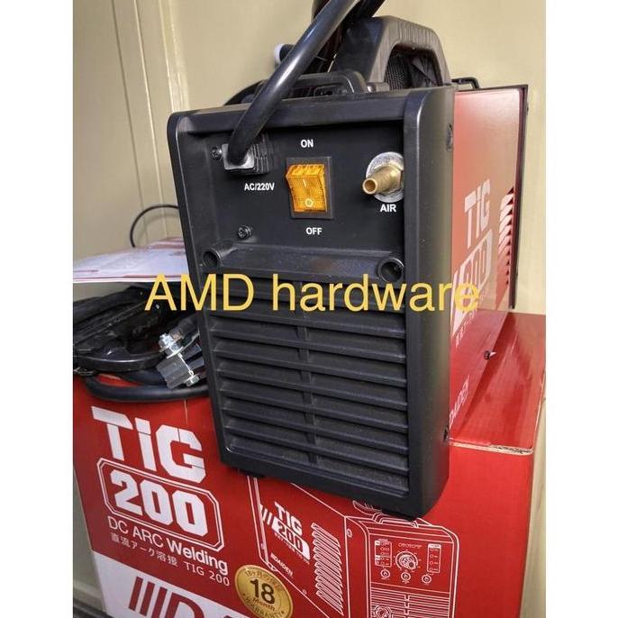 Saldatura- Mesin Las Argon Tig 200 Pulse Daiden Original Japan Tigi200 Stainless