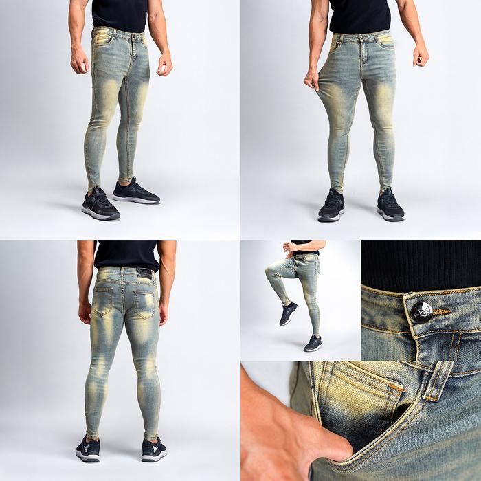 Bisa Cod - Neveres Stretch Tech Jeans