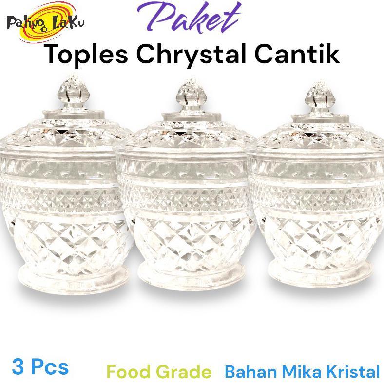 TOPLES CANTIK CHRYSTAL 3 PCS - TOPLES KRISTAL