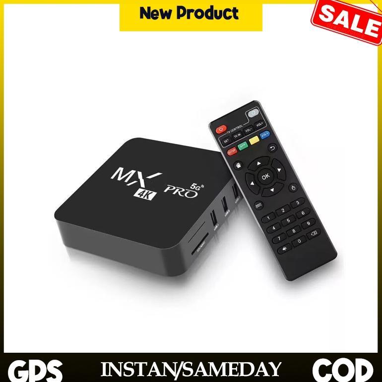 New Product Mxq Pro 4K Ultra Hd Android Box Smart Tv 8Gb Ram 64Gb Rom Wifi Streaming Media Player Li