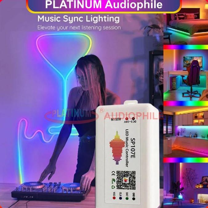 Nascosta- Sp107E Music Bluetooth Rgb Controller Sp107E Led Ws2812, Sk6812