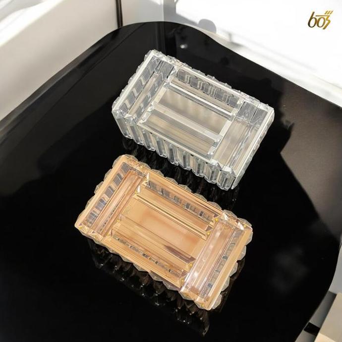 603Store Kotak Tissue Bening Akrilik / Tempat Tisu Kaca Acrylic Bening Mewah