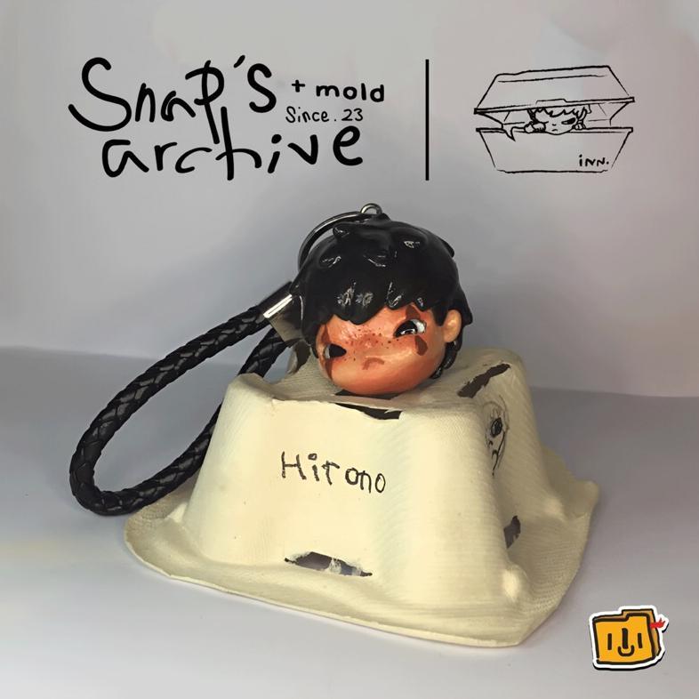 Hirono Keychain [ GANTUNGAN KUNCI ]
