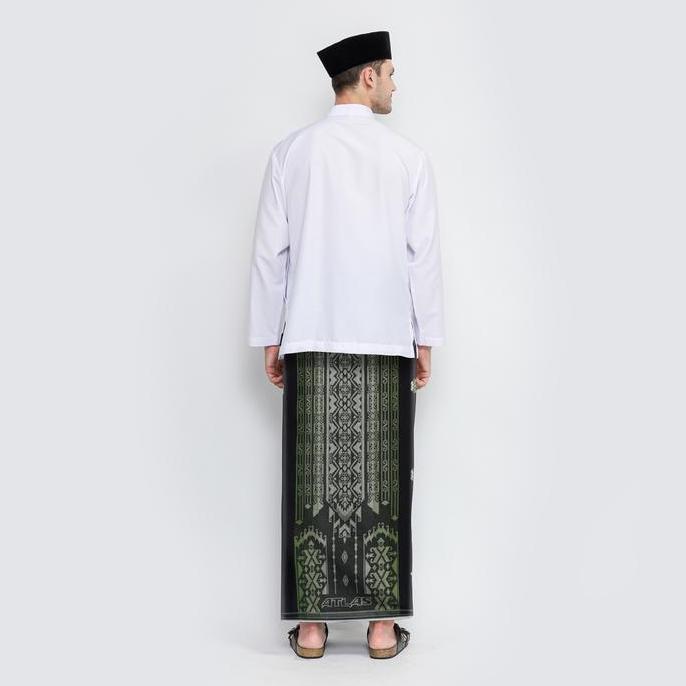 Sarung Atlas Super Premium 970 A9 Jgb Hitam Hijau 02