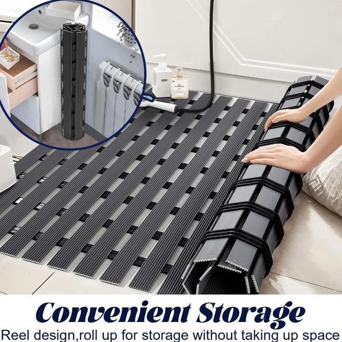 MENDASIKARSTORE8 - 43X12CM KESET ANTI SLIP KAMAR MANDI/KESET KAMAR MANDI ANTI SLIP TEBAL ALAS KAMAR 