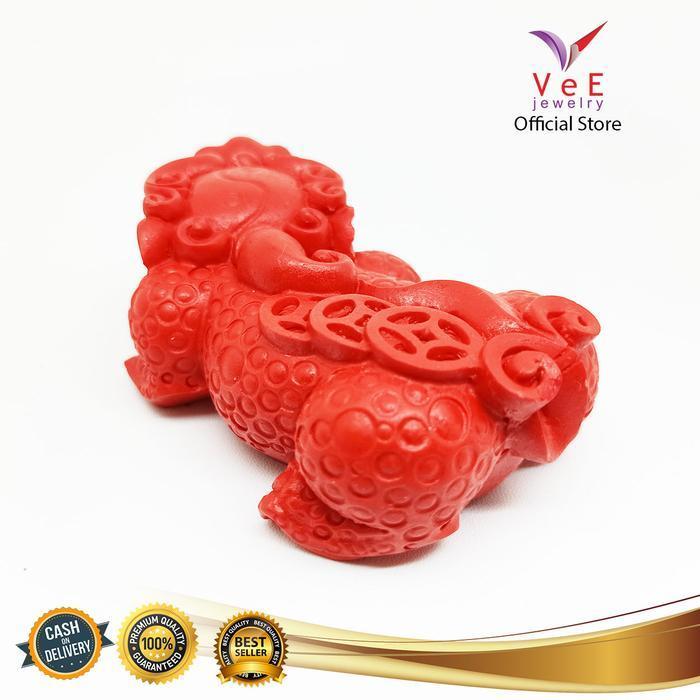 Patung Naga Pixiu Batu Marjan - VeE Patung Batu Alam