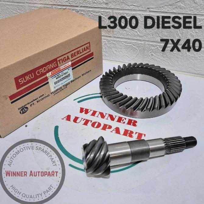 GEAR SET GIGI GARDAN MITSUBISHI L300 DIESEL L039 7X40