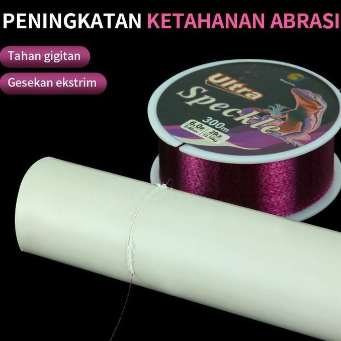 Tsurizao- Bingolife Ultra Siluman - Senar Pancing Monofilament Nylon Jerman Grade Terbaik - Panjang 