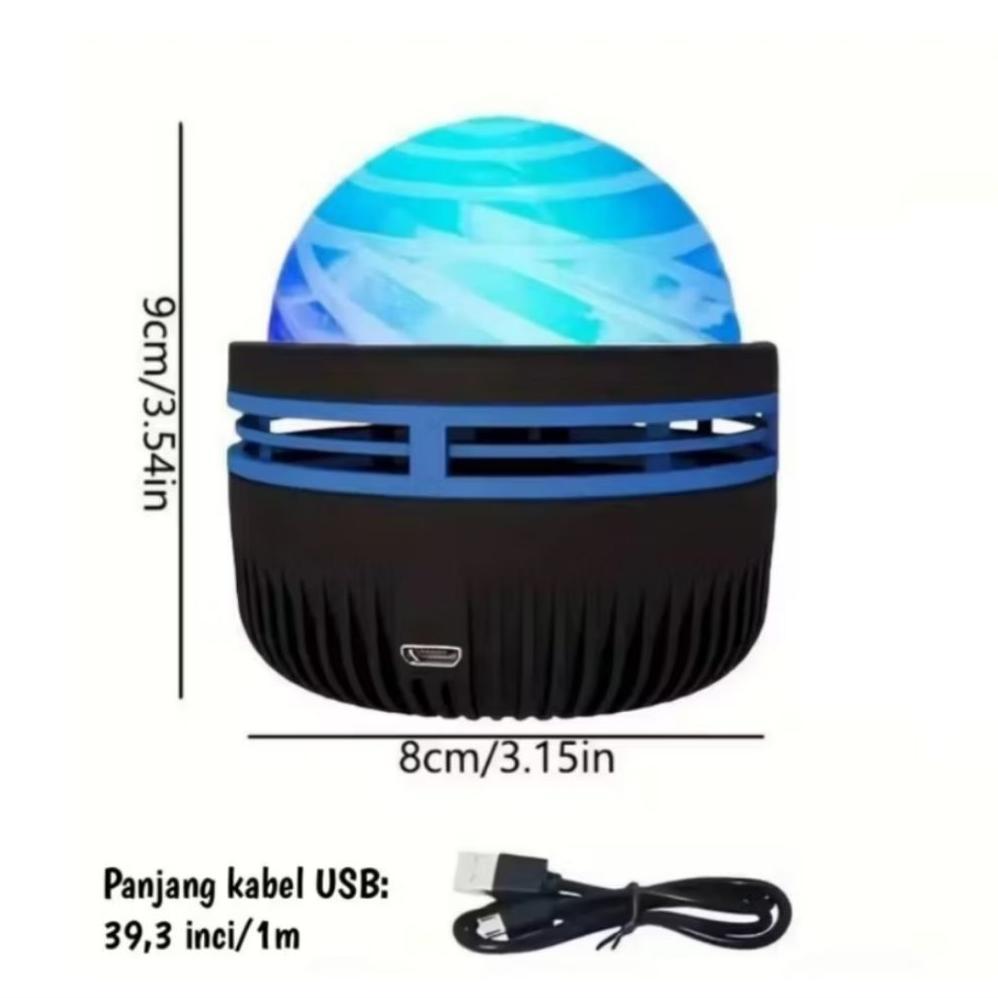 PROMO TERBARU LAMPU PROYEKTOR AURORA  MINI  LAMP LAMPU GALAKSI AURORA MINI LAMPU TIDUR AURORA  Q6