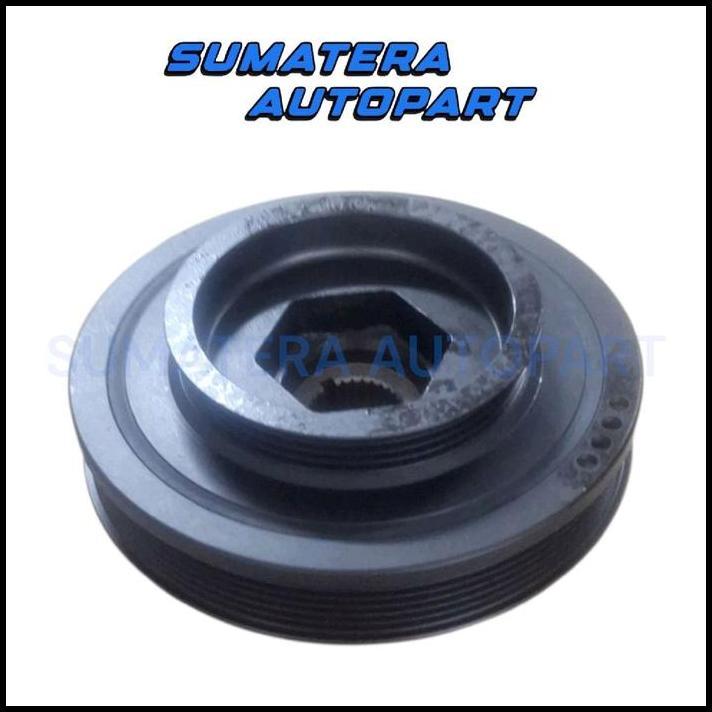 TERBARU PULI PULLY PULLEY KRUK AS CRANKSHAFT PULI KREK AS HONDA CIVIC VTI 2002 2003 2005 2006 