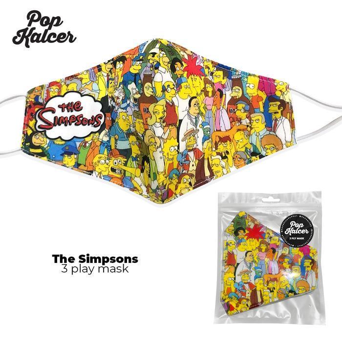 Bisa Cod - Masker - The Simpsons (3Ply Mask)