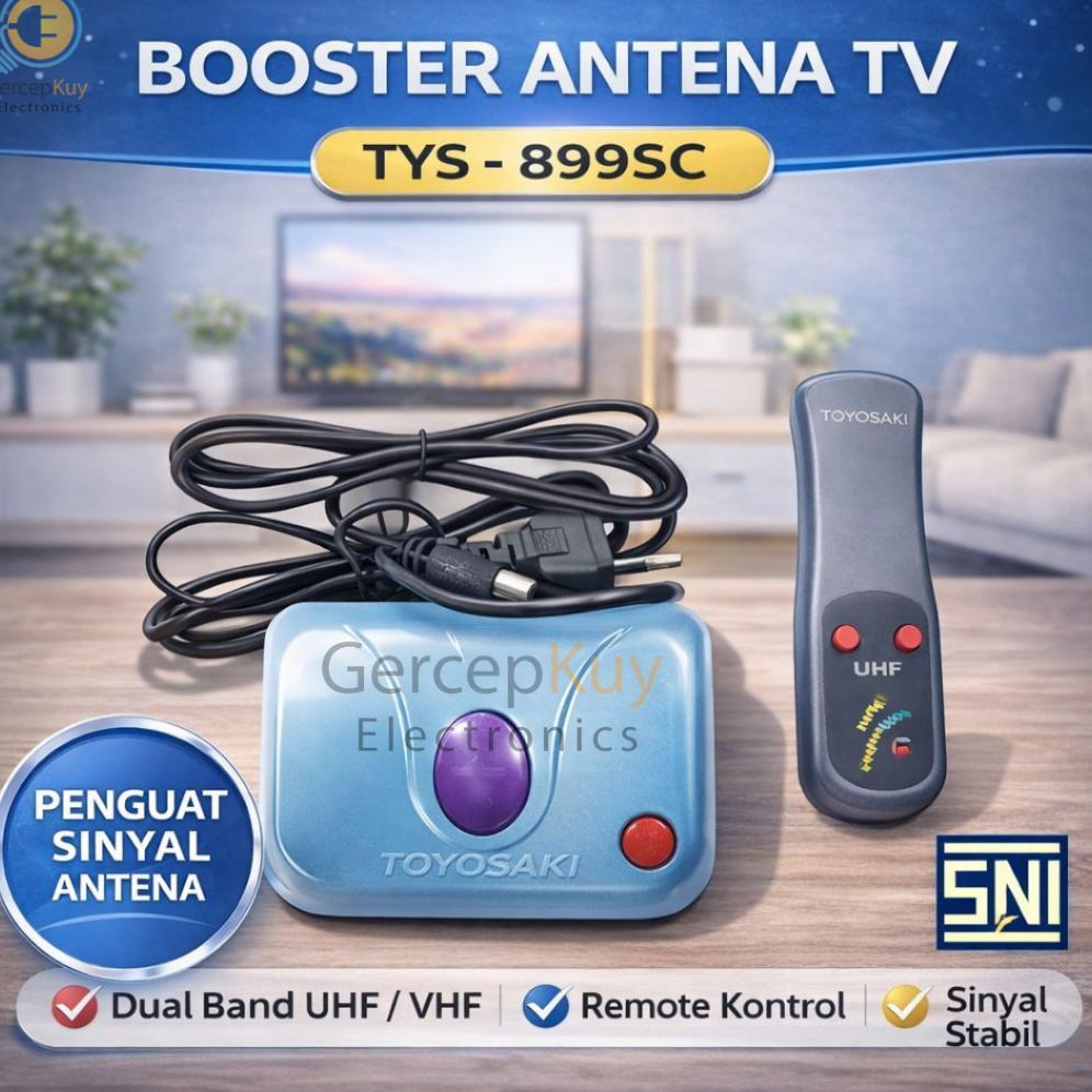 promo terbaru booster antenna tv / power supply 899sc toyosaki