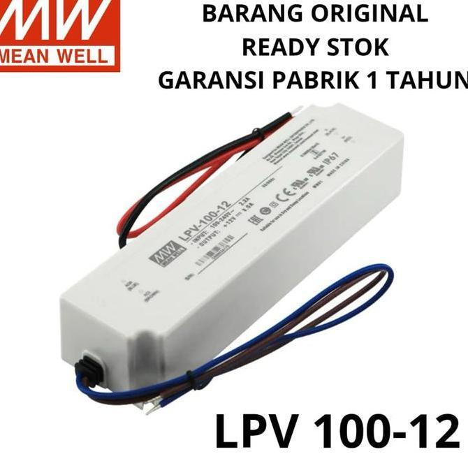 MEAN WELL MEANWELL LPV 100-12 12V 8,3A LED DRIVER POWER SUPLLY
