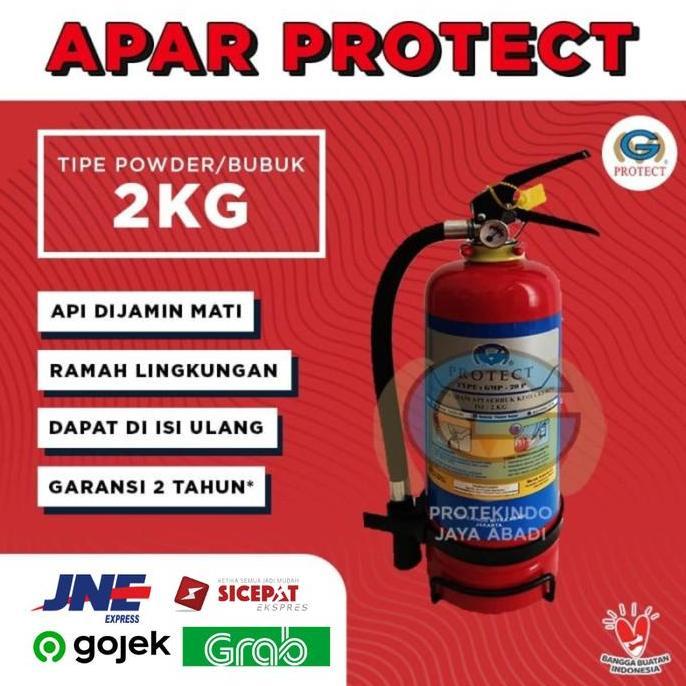 Sikkerhet- Apar 2Kg Protect / Apar Powder 2 Kg / Alat Pemadam Api / Tabung Apar