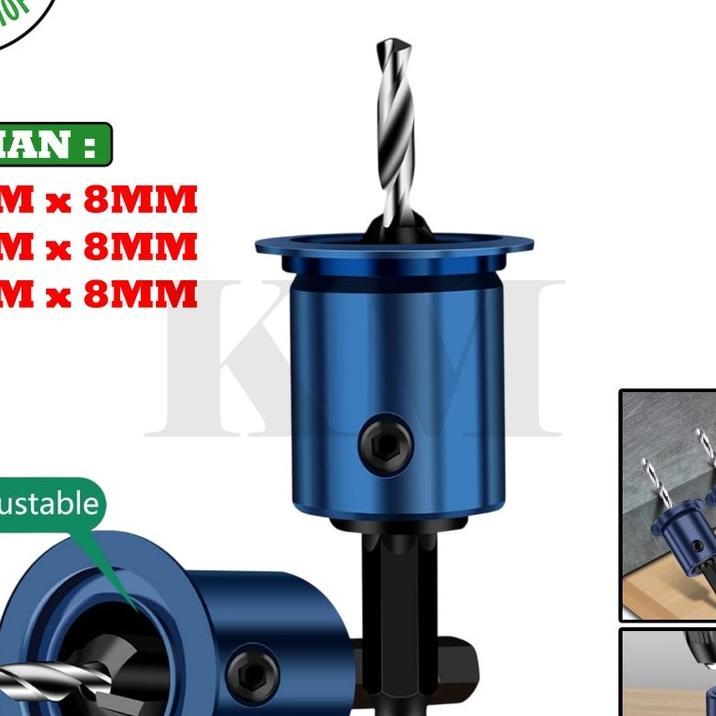 Mata Bor Hole Saw Alat Sembunyikan Sekrup Ke Dalam Mata Bor Alat Limited Countersink Bit