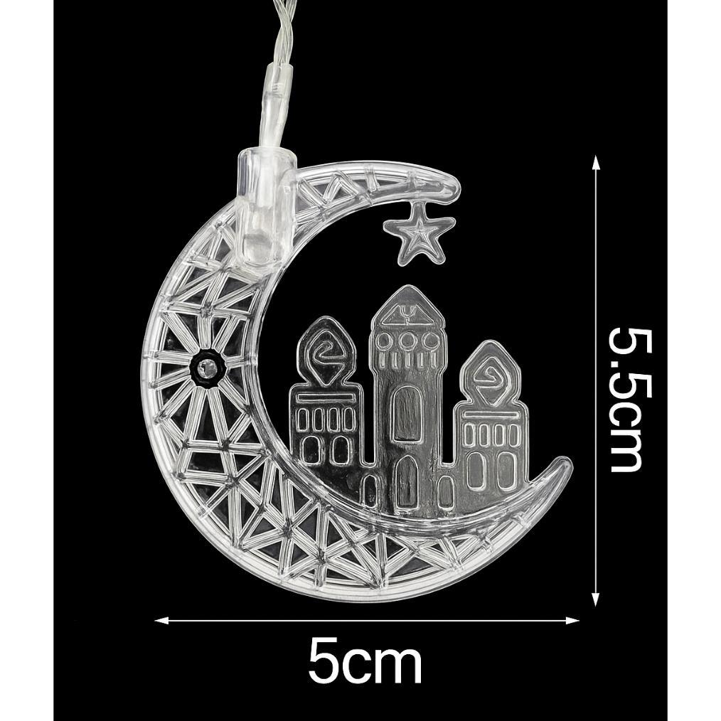 Unik Lampu Tumblr Hias Led Ramadan Lebaran Motif Bintang Dan Bulan Masjid Warna Warni Dekorasi Rumah