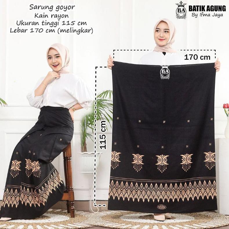 Sarung Goyor Santriwati / Sarung Aqil / Sarung Wanita / Sarung Santriwati / Sarung Batik Produk Baru
