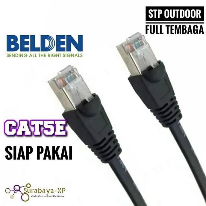 Kabel LAN 50 Meter STP Belden CAT5E 50 M 50M 50Meter FTP UTP Outdoor
