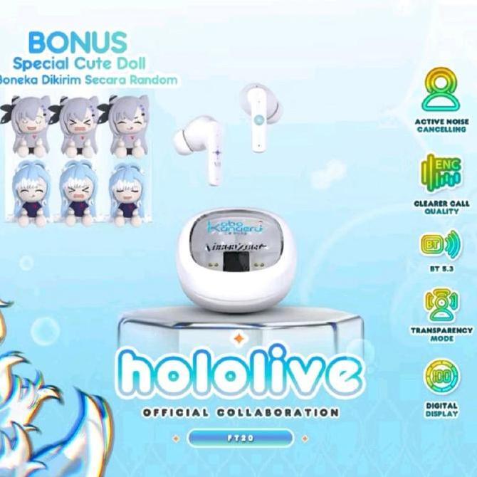 Fantech X Hololive Exclusive Collaboration TWS Groove ANC FT20 KOBO Kanaeru - TWS FANTECH Groove ANC