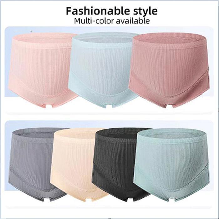 Bisa Cod - Angelmommy Celana Dalam Jumbo Katun Maternity High Waist Panty Cd Wanita Hamil Ibu Merah 