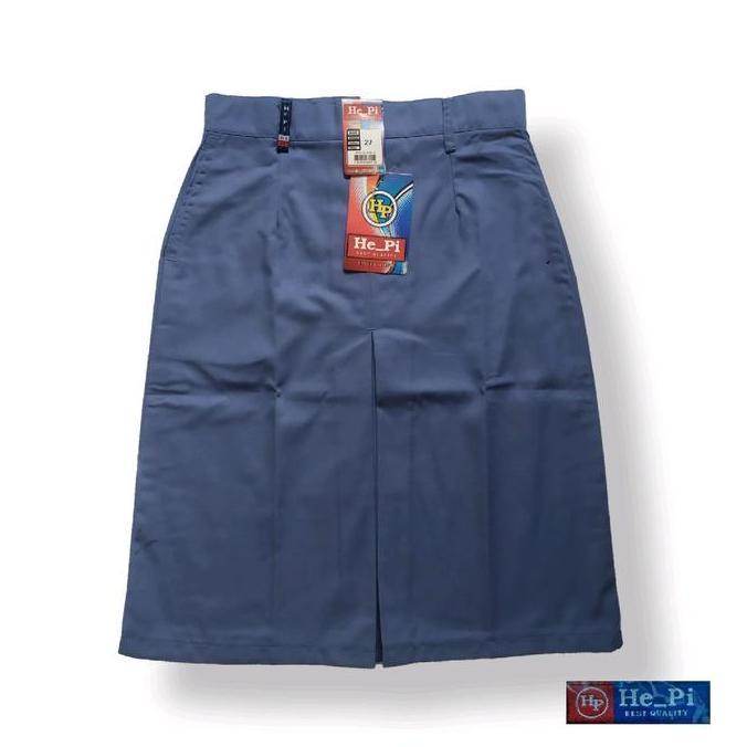 JUAL Rok SMA span pendek [HEPI] rok sekolah SMA  rok anak SMA seragam sekolah Wanita JUAL