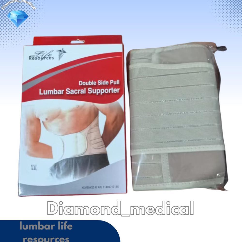 Korset Lumbar Life Resources Ukuran S-2XL
