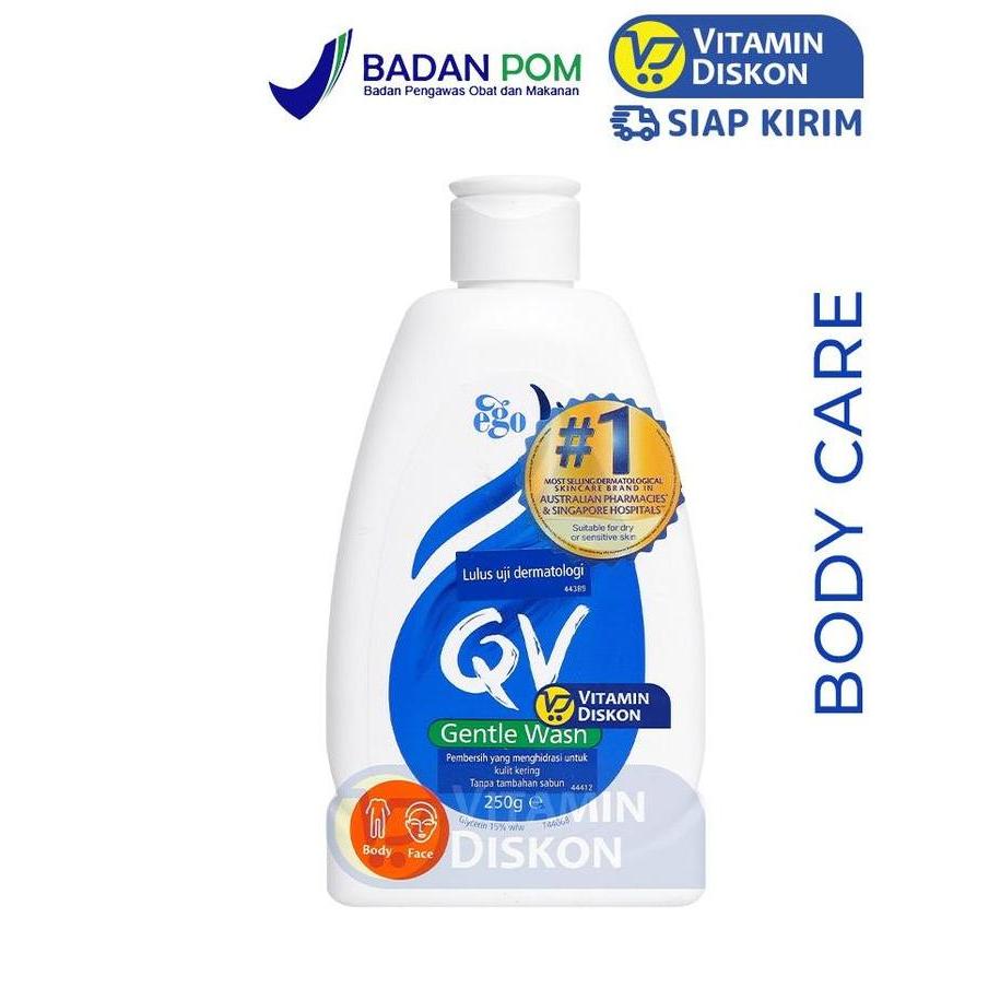 Bathe- Qv Gentle Wash 250Ml Bpom | Body Wash