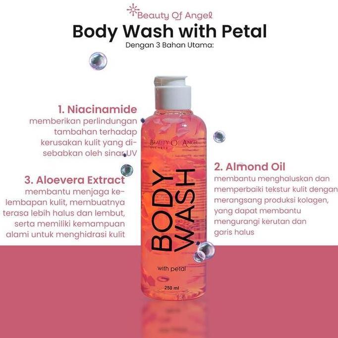 Bathe- [Dr Richard Lee Approved] Beauty Of Angel Special Bundling Premium Body Wash Petal + Glow Soa