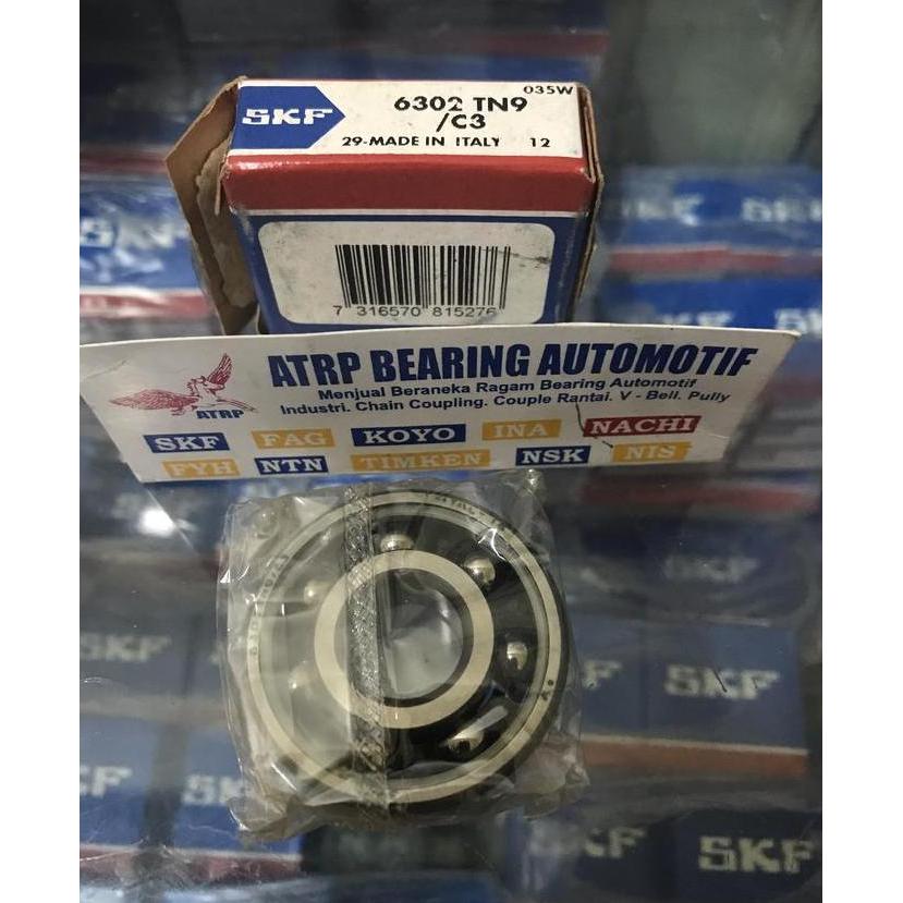 Promo Ball Bearing 6302 Tn9/C3 Skf Italy Original