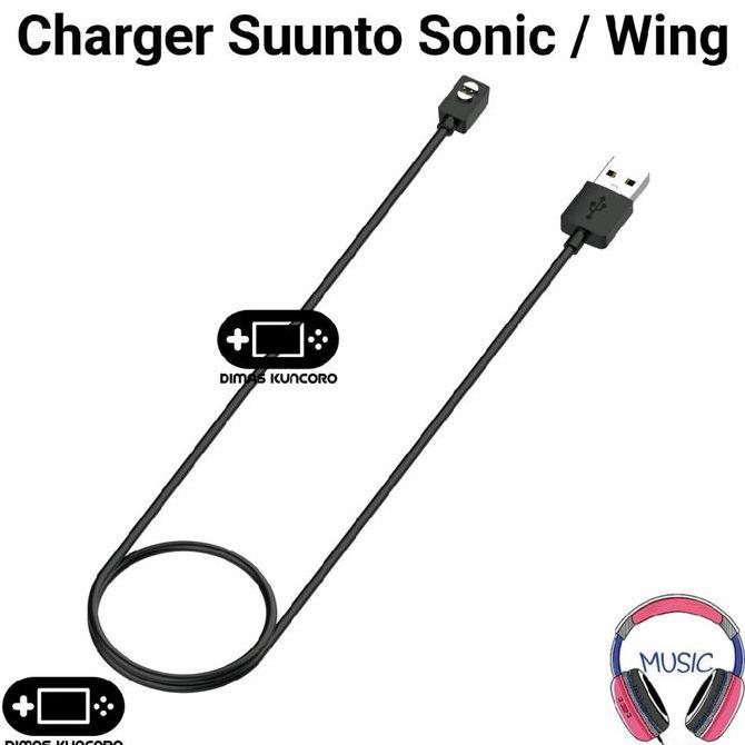 TERLARIS CHARGER SUUNTO SONIC / WING CHARGING BONE CONDUCTION HEADPHONE 1 2 KABEL MAGNETIC USB CABLE