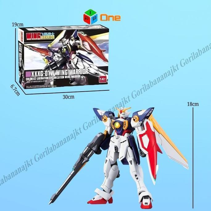 Whyyou- Mainan Hg 1/144 Xxxg-01W Wing Warrior ColoniesLiberation