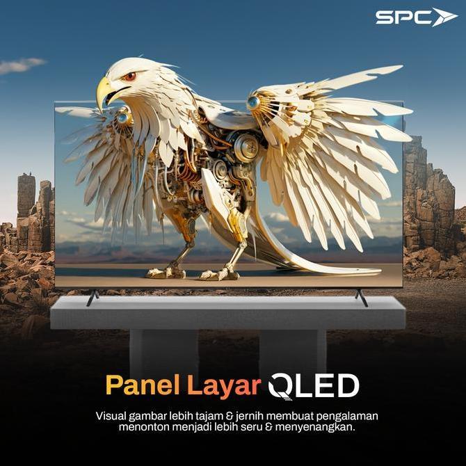 SPC Google TV 43 inch - ST43 QLED Google TV | Dolby Audio | Google Assistant | Digital TV | Frameles