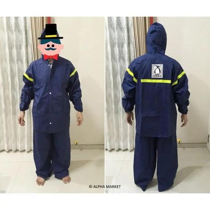 Jas Hujan Setelan Merek Penguin's/Penguin CX7/CX-7/CX 7 XL ORIGINAL