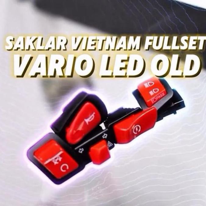Saklar Vietnam Vario Saklar Vietnam Vario Led Merah Old Kzr Beat Fullset