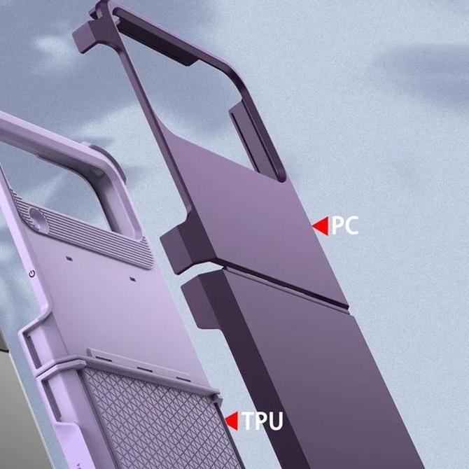 Casing Samsung Z Flip 3 Z Flip 4 Shock Proof Protective Hard Case