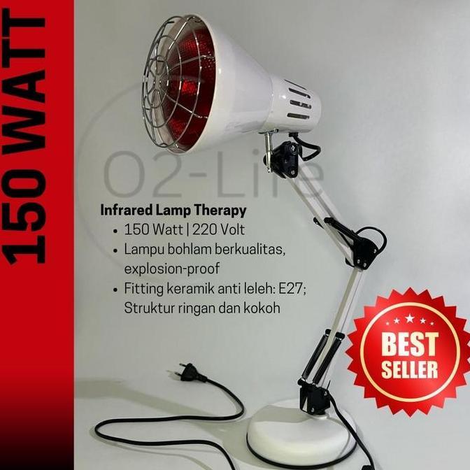 Lampu Infrared Fisioterapi Lamp Penghangat - Terapi Kesehatan - O2-Life